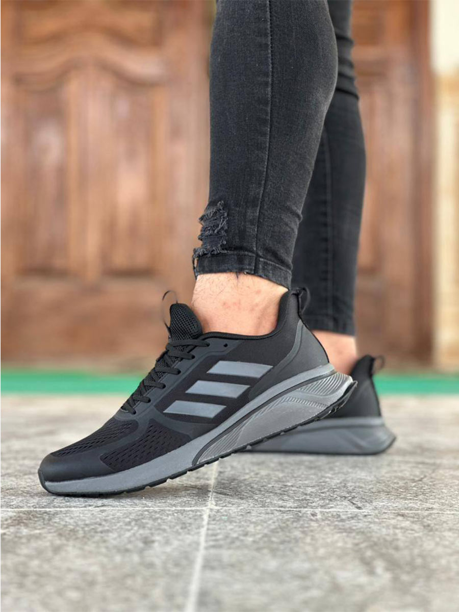 sepatu adidas full black